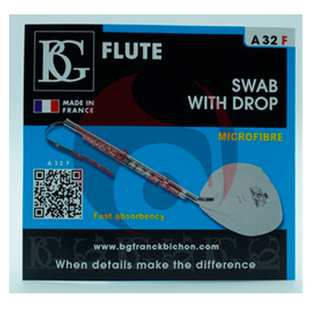 Paño de limpieza interior para Flauta BG A32F